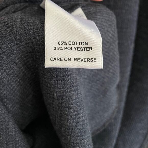 Billy Reid Henry Dark Navy Long Sleeve Crewneck Pullover Sweatshirt - Picture 4 of 4